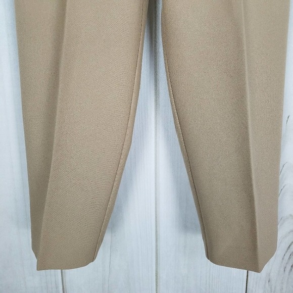Alfred Dunner Tan Grandma Coastal Straight Leg Pants - Picture 6 of 10